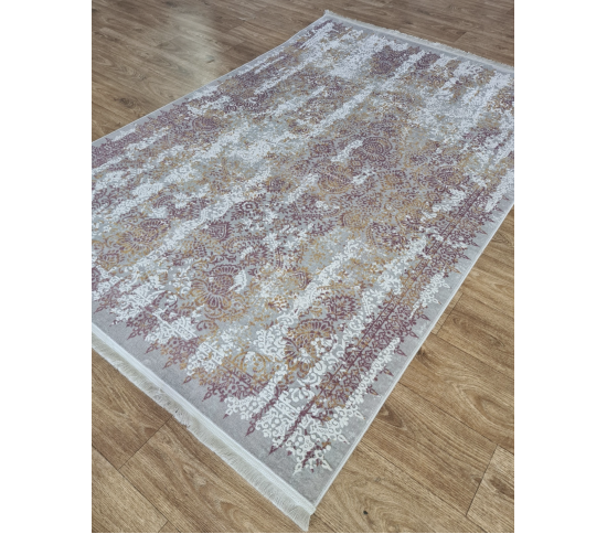 Високоворсный килим Deep ocean 146JA LILAC / YELLOW - Висока якість за найкращою ціною в Україні зображення 4.